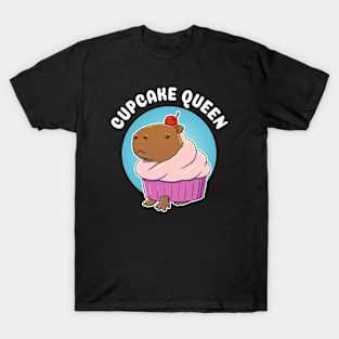 Cupcake Queen Capybara Costume T-Shirt